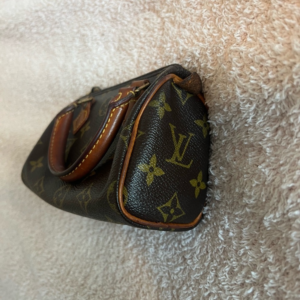 Vintage Louis Vuitton Monogram Mini Speedy Purse - Picture 6 of 8